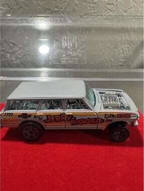 Hot Wheels Jerry Rigged Custom Diecast Chevy Nova Gasser Model Car
